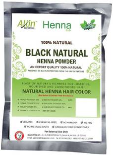 Allin Exporters Black Henna Hair Color – 100% Organic and Chemical Free Henna for Hair Color Hair Care - ( 60 Gram = 1 Packet) - Price in India, Buy Allin Exporters Allin Exporters Black Henna Hair Color – 100% Organic and Chemical Free Henna for Hair Color Hair Care - ( 60 Gram = 1 Packet) - Price in India, Buy Allin Exporters