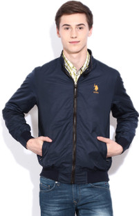 POLO ASSN. Full Sleeve Solid Men Jacket 