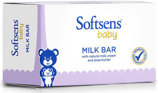 softsens baby milk bar soap