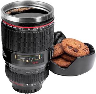 Coffee Mugs Online At Best Prices In India Nk Camera Lens Shape Cup Coffee Tea Stainless Steel Thermos Lid