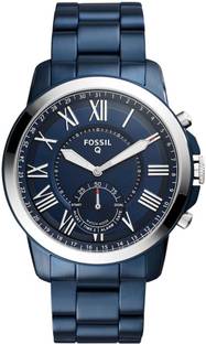 Fossil Q Grant Smartwatch (Blue Strap, 44mm)