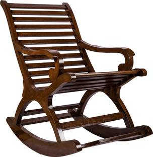 Rocking Chairs Easy Online At Best S In India Surprise Interiors Brownrock Solid Wood 1 Seater Rocking Chairs