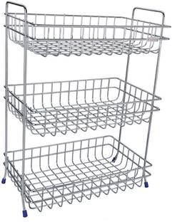 Sarangware Vegetable Fruit Basket Kitchen Storage Triple