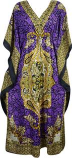 Indiatrendzs Printed Light Viscose Women Kaftan