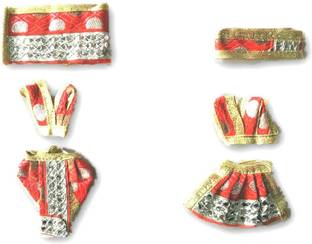 Real Seed Radha Krishna Vishnu Laxmi Hand Made Beautifully