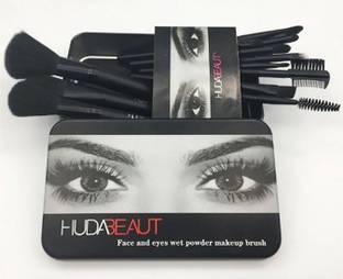 F A R A H Luxe Makeup Brush Set With Case Black Price In India