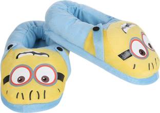 Cason Minion Slippers Plush Soft Bedroom Loafers Shoes