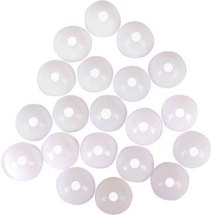 GOELX Plastic Jhumka Base Xtra Small Size in Dome Shape for Jewellery Making /& Thread Wrapped Jewellery