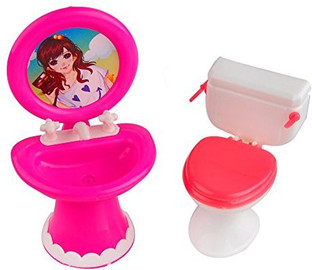 1:12 Dollhouse Miniatures Cute Mini Razor Suit Bathroom Accessories Toys XB