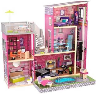 Kidkraft So Chic Dollhouse With Furniture So Chic Dollhouse With