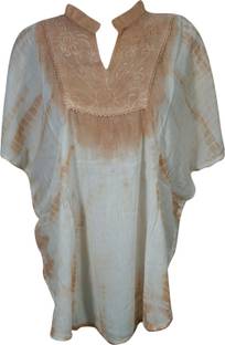 Indiatrendzs Printed Light Viscose Women Kaftan