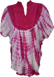 Indiatrendzs Printed Light Viscose Women Kaftan
