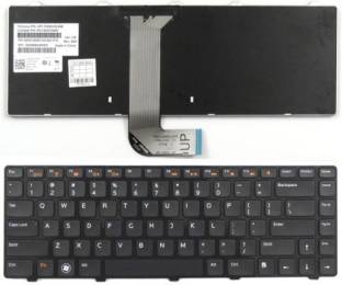 Lapstar Laptop Keyboard Compatible For INSPIRON 14R N4110 M4110 N4050 M4040 15 N5040 N5050 M5040 Internal Laptop Keyboard (Black) Laptop Keyboard Replacement Key