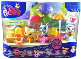 Littlest Pet Shop Littlest Series 3 Pack Bobble Head Pet Figure B..