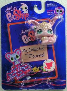 Littlest Pet Shop Activity Set My Collector Journal Pink Bunny