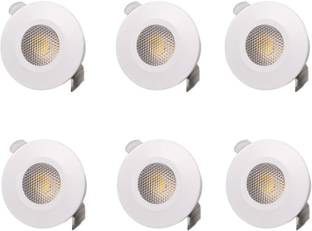 Philips 18w Round White 6500k Surface Led Panel Pack Of 04