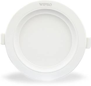 Wipro Wave 3w Round White Led Ceiling Panel Pack Of 05