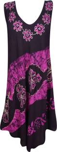 Indiatrendzs Women A-line Black Dress