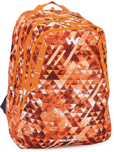 wildcraft backpack camo 4 orange