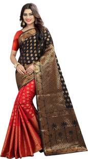 Kuki Paisley Banarasi Banarasi Silk Saree