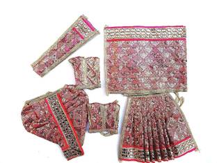 Real Seed Radha Krishna Vishnu Laxmi Hand Made Beautifully