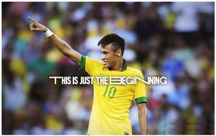 Neymar Da Silva Santos Junior Poster Neymar Posters Neymar Football Posters Football Posters Paper Print Quotes Motivation Sports Posters In India Buy Art Film Design Movie