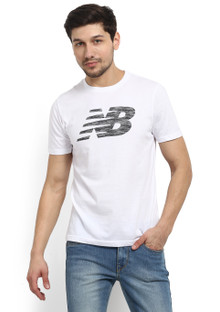 new balance white t shirt