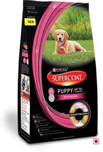 purina Supercoat Puppy 10kg Dog Dry Food Chicken 10 kg Dry New Born Dog Food 3.929 Ratings & 3 Reviews For Dog Flavor: Chicken Food Type: Dry Suitable For: New Born Shelf Life: 24 Months ₹2,425 ₹2,725 11% off Free delivery