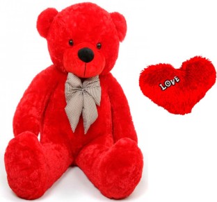 small red teddy bear