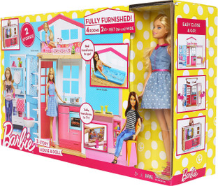 a barbie doll house