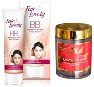 Pink Root Raspberry Scrub 100g Fair Lovely Bb Instant Look Cream 40g Reviews Latest Review Of Pink Root Raspberry Scrub 100g Fair Lovely Bb Instant Look Cream 40g Price In India This product running in market from many years. flipkart