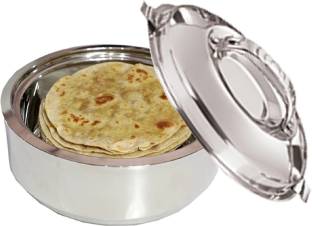 KUBER INDUSTRIES Casserole/HotPot,chapati box/chapati container/hot case in Stainless Steel 2500 ML (Cass22) Serve Casserole