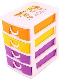 Onmall Onmall New 1 Pcs Folding 3 Drawer Fabric Storage Box