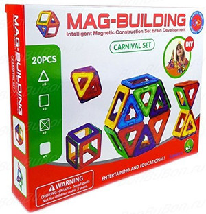 intelligent magnetic construction set