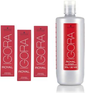 Schwarzkopf Igora Royal Permanent Color Creme 6 65 Dark Blonde Chocolate 2tube 60ml Igora Oil Developer 1000 Ml Price In India Buy Schwarzkopf Igora Royal Permanent Color Creme 6 65 Dark Blonde Chocolate 2tube 60ml