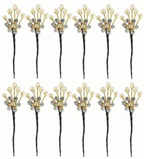 Women Trendz Yellow Plastic Hair Pin Price In India Buy Women