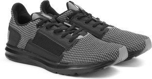 enzo street knit men's running shoes