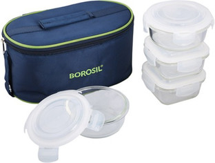 borosil 400ml lunch box