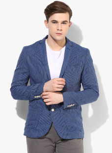 Navy blazer jack and jones Clearance