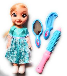 Wishkey Baby Fashion Doll Toy With Make Up Accessories Hair