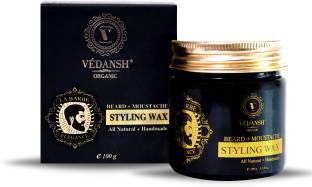 Vedansh Organic BEARD & MOUSTACHE STYLING WAX natural & Handmade Hair Wax