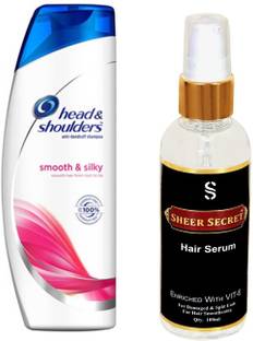 Streax 6 Insta Natural Black Hair Colour Pouch No 1 With Sheer