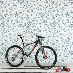 Hand Drawn Illustration Drawing Cyclist Stock Photos Hand Drawn