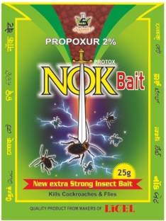 Sujanil Premium Nok Bait (Pack Of 10) Strong Insect Bait Cockroach Fly Killer