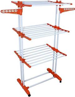 Tnc Steel Floor Cloth Dryer Stand 001 Price In India Buy Tnc