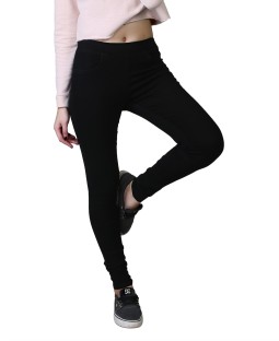 black jeggings flipkart