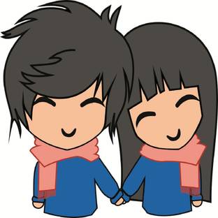 SMARTBUYER 23 cm T-Shit178-Couple-Cartoon-Drawing-Patch Removable Sticker Price in India - Buy SMARTBUYER 23 cm T-Shit178-Couple-Cartoon-Drawing-Patch Removable Sticker online at SMARTBUYER 23 cm T-Shit178-Couple-Cartoon-Drawing-Patch Removable Sticker Price in India - Buy SMARTBUYER 23 cm T-Shit178-Couple-Cartoon-Drawing-Patch Removable Sticker online at