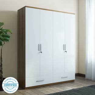 Godrej Interio Engineered Wood 3 Door Wardrobe Price In India
