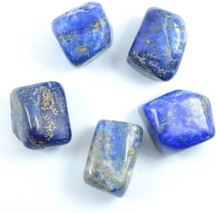 SadaSukh Natural Lapis Lazuli (Lajawart) Tumble Stone for ...