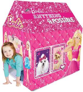 Barbie Kids Play Indoor Outdoor Tent House Kids Play Indoor